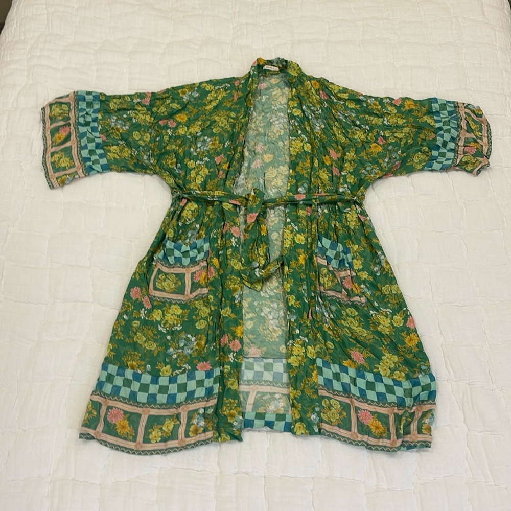 SPELL tie wrap kimono, size M/L